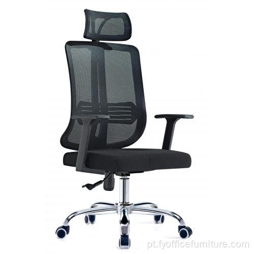 Cadeira de malha ergonômica inteira para venda Cadeira de escritório ajustável com braço traseiro